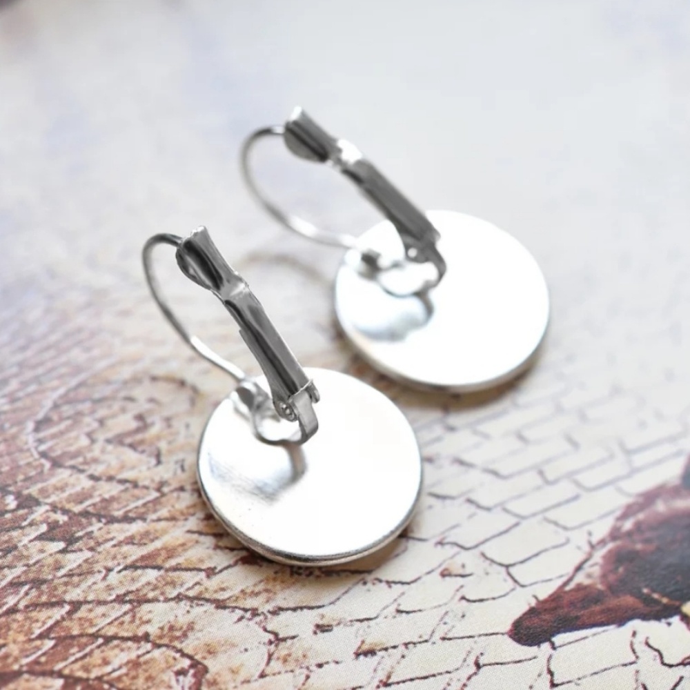 Boho Hippie Gypsy Hoop Drop Dangling Earrings - Picture 3 of 3